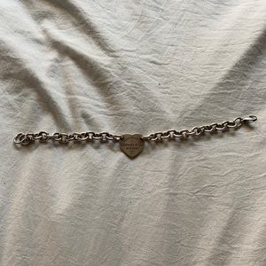 Tiffany heart bracelet